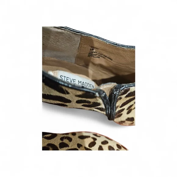 Steve Madden Leopard Print Stiletto Heels - Picture 6 of 10